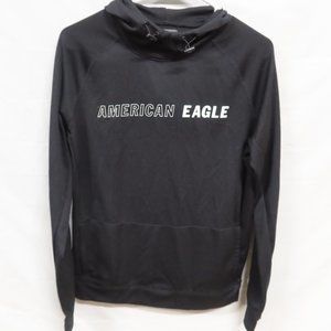 American Eagle lightweight Black Hoodie Xs